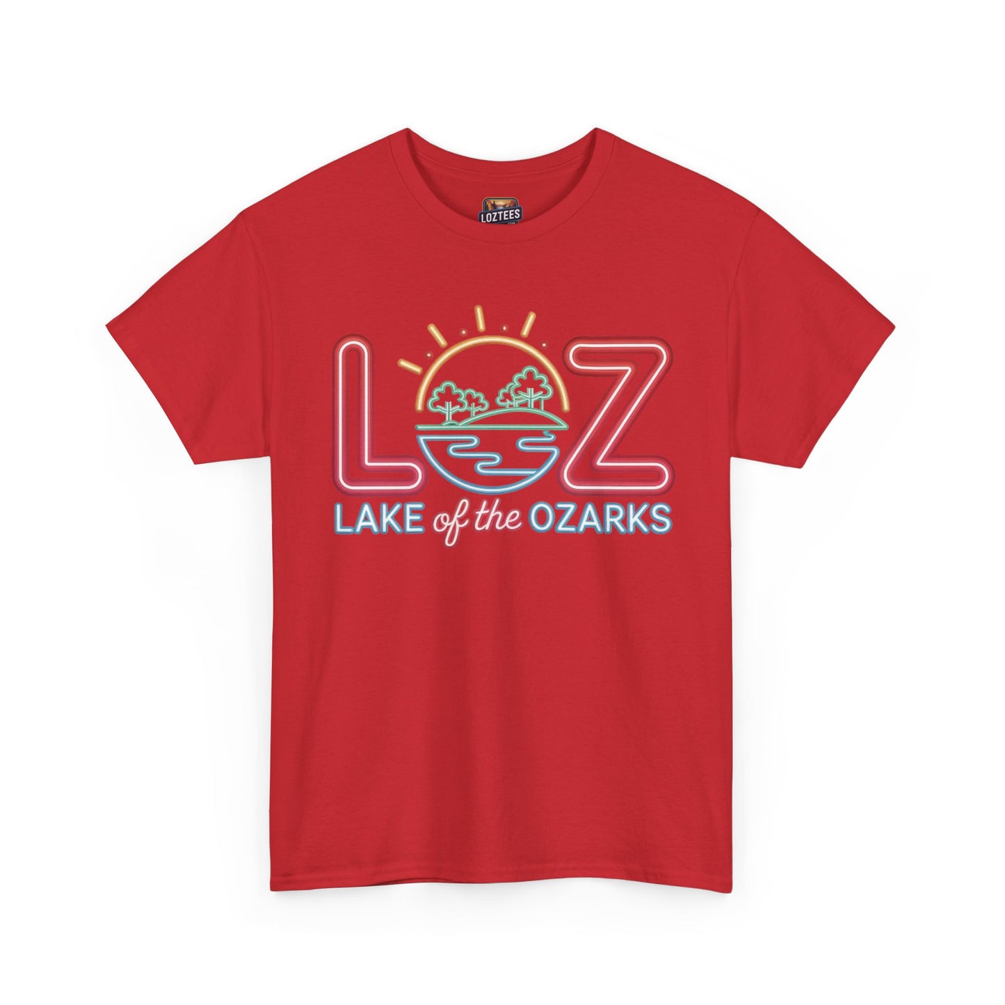 Neon Nights – Retro Lake of the Ozarks Strip T-Shirt