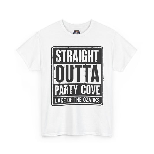 Straight Outta Party Cove – Iconic Lake of the Ozarks T-Shirt