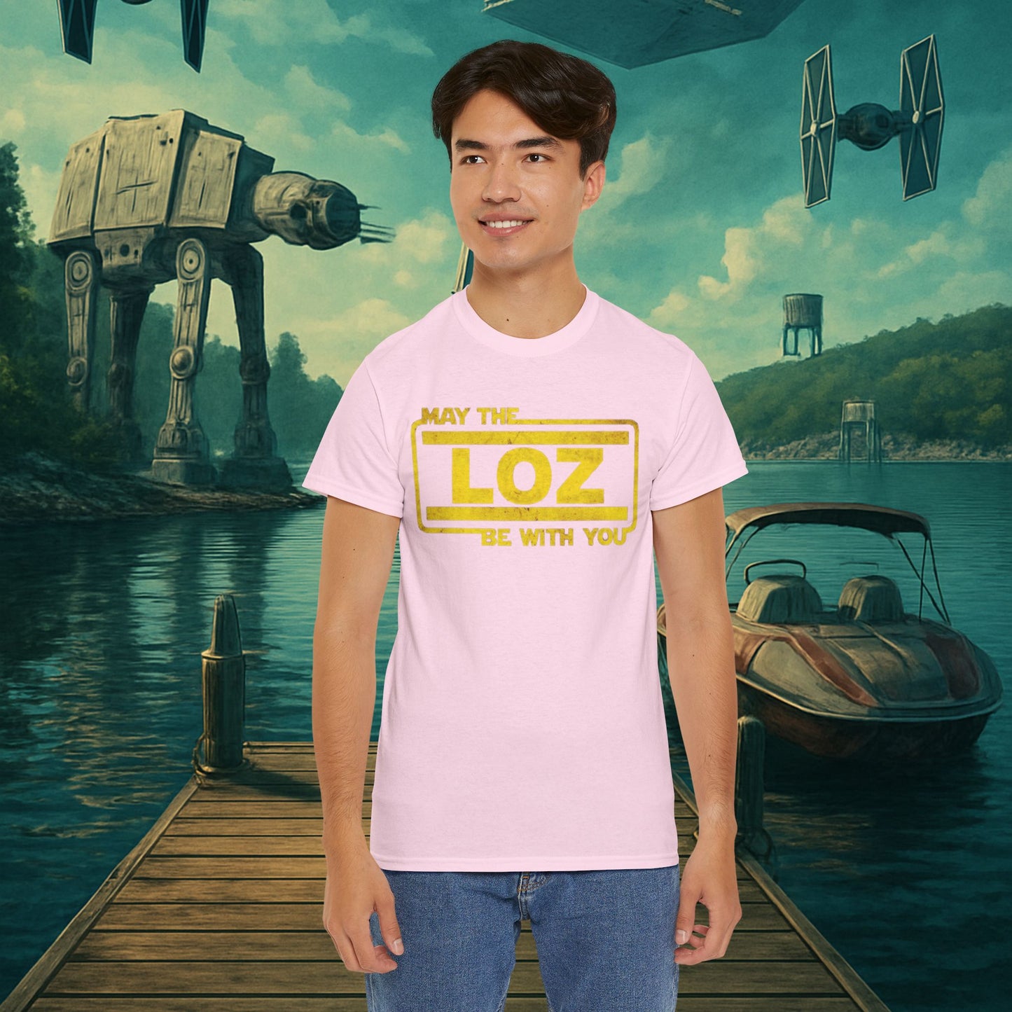 May the LOZ Be With You – Nerdy Lake of the Ozarks T-Shirt
