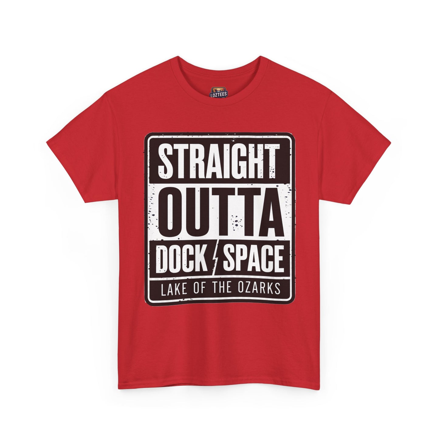 Straight Outta Dock Space – Lake of the Ozarks Boater T-Shirt