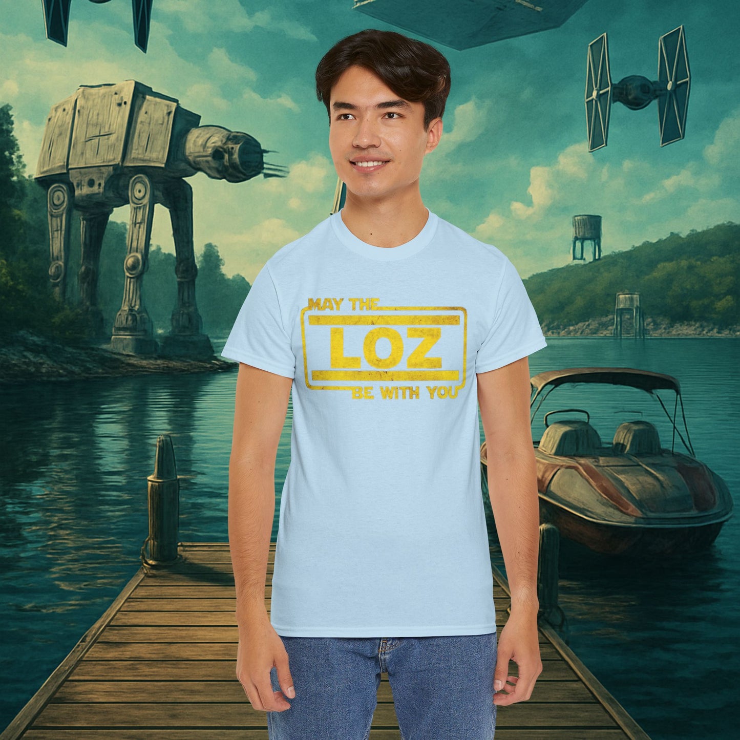 May the LOZ Be With You – Nerdy Lake of the Ozarks T-Shirt