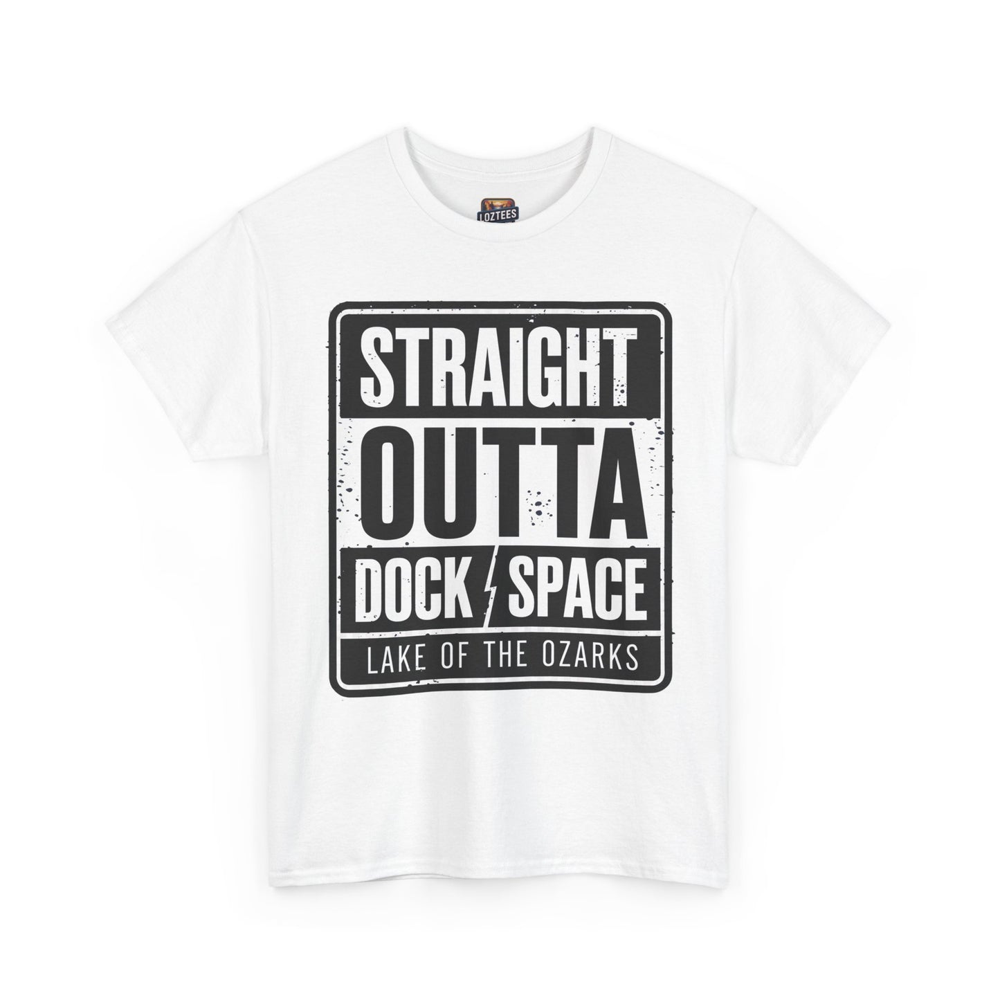 Straight Outta Dock Space – Lake of the Ozarks Boater T-Shirt