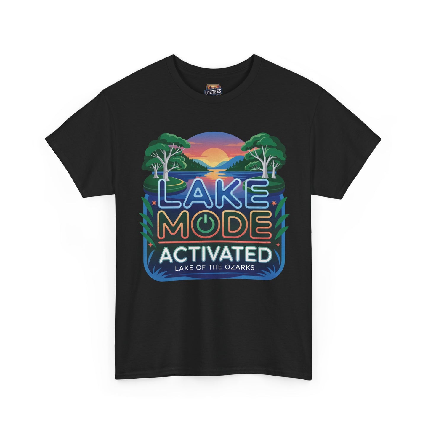 Lake Mode Activated - Chill Weekend Lake of the Ozarks T-Shirt