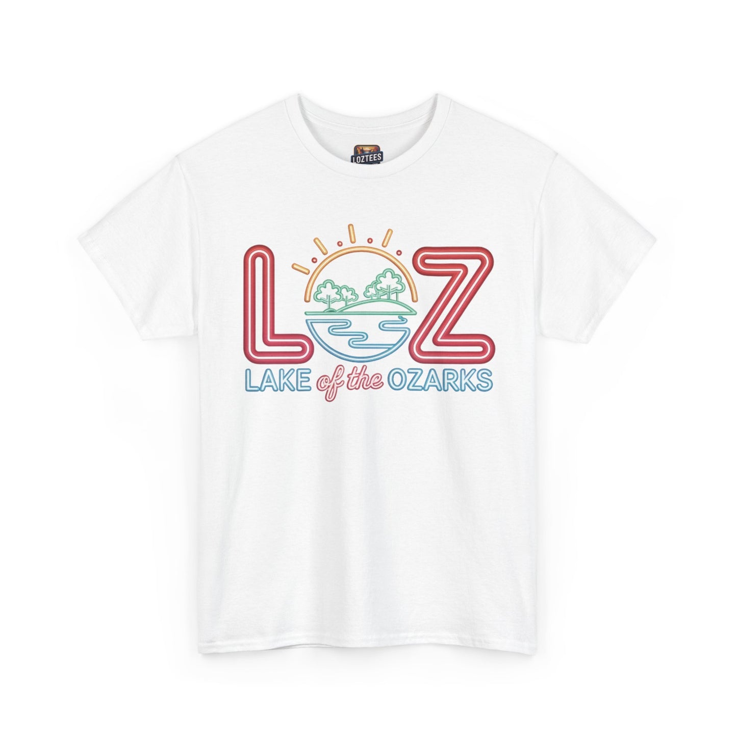 Neon Nights – Retro Lake of the Ozarks Strip T-Shirt
