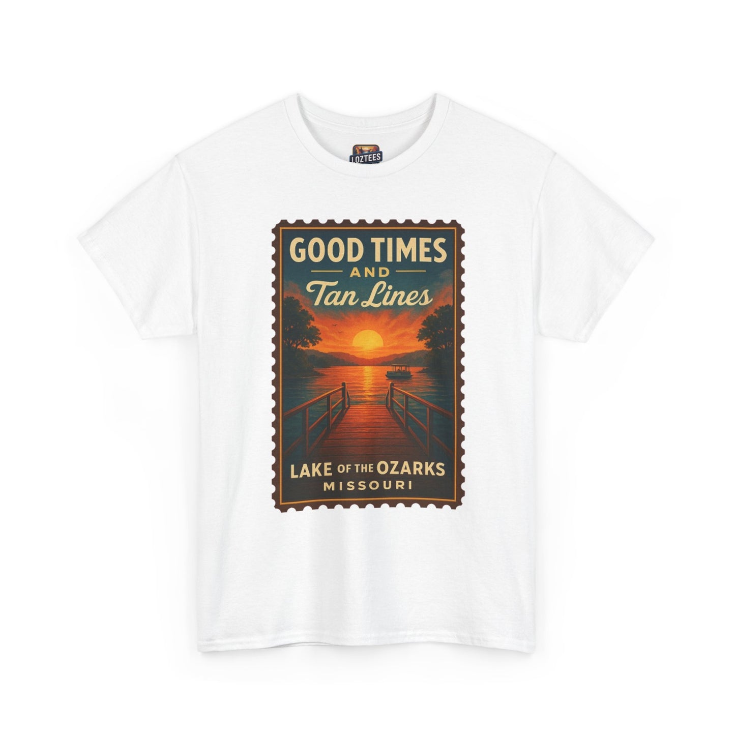 "Good Times and Tan Lines" Lake Of The Ozarks T-Shirt