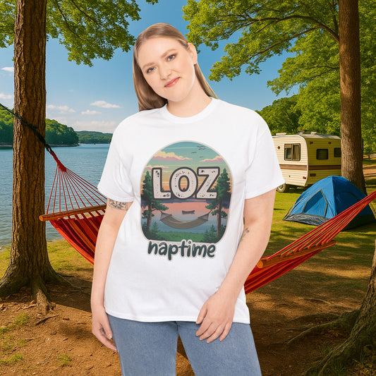 LOZ Naptime – Lazy Day Lake of the Ozarks T-Shirt