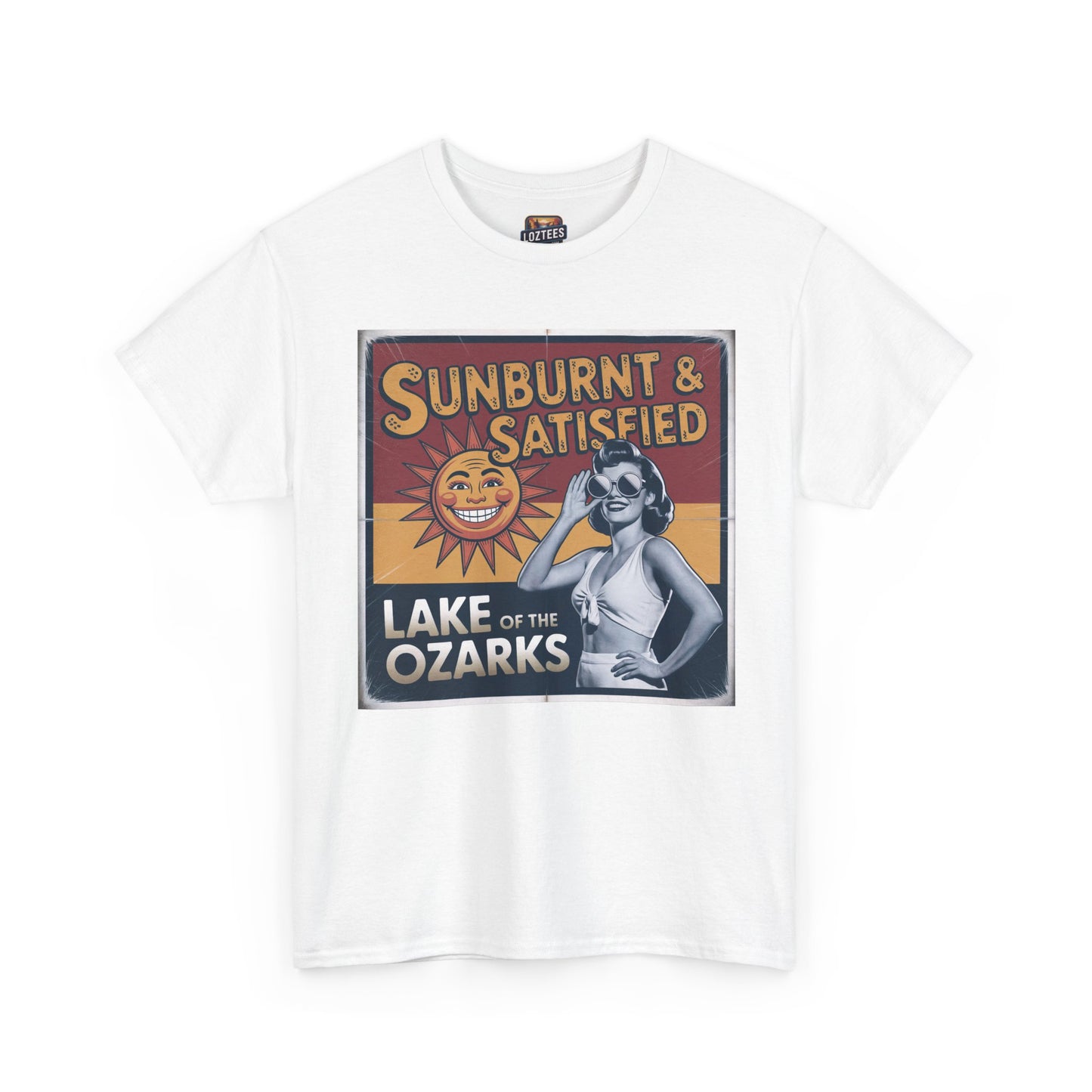 Sunburnt & Satisfied – Lake Weekend Lake of the Ozarks T-Shirt