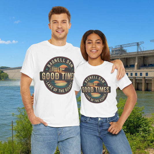 Bagnell Dam Good Times – Classic Lake of the Ozarks T-Shirt