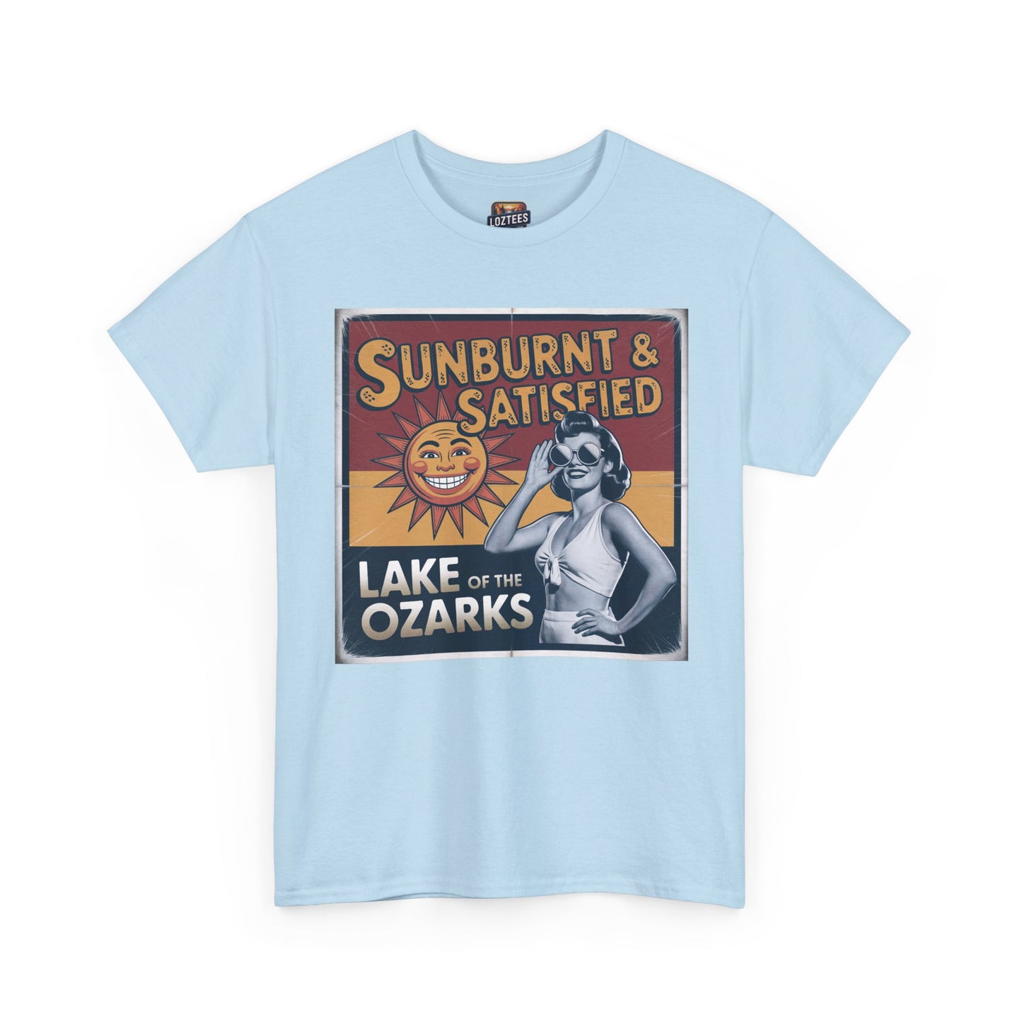 Sunburnt & Satisfied – Lake Weekend Lake of the Ozarks T-Shirt