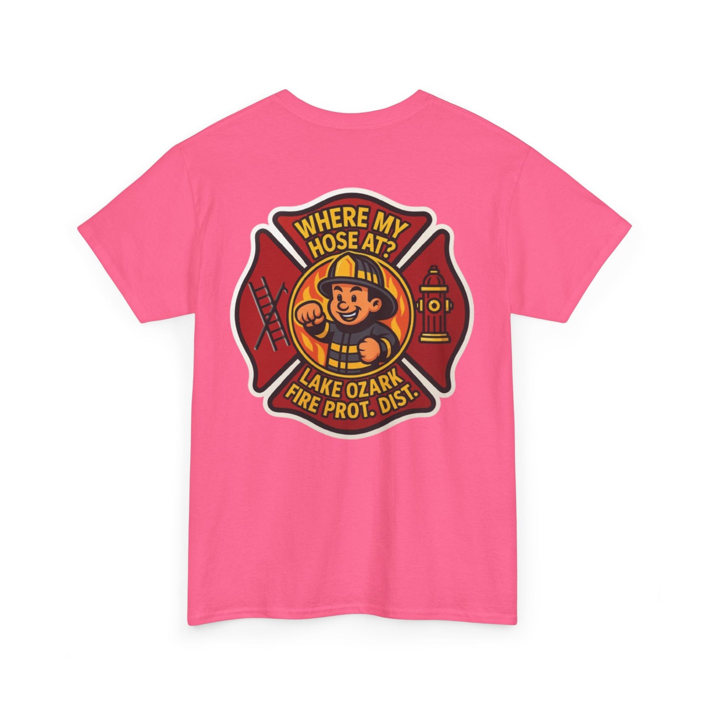 Where My Hose At? – Lake of the Ozarks T-Shirt for Fire Fighters