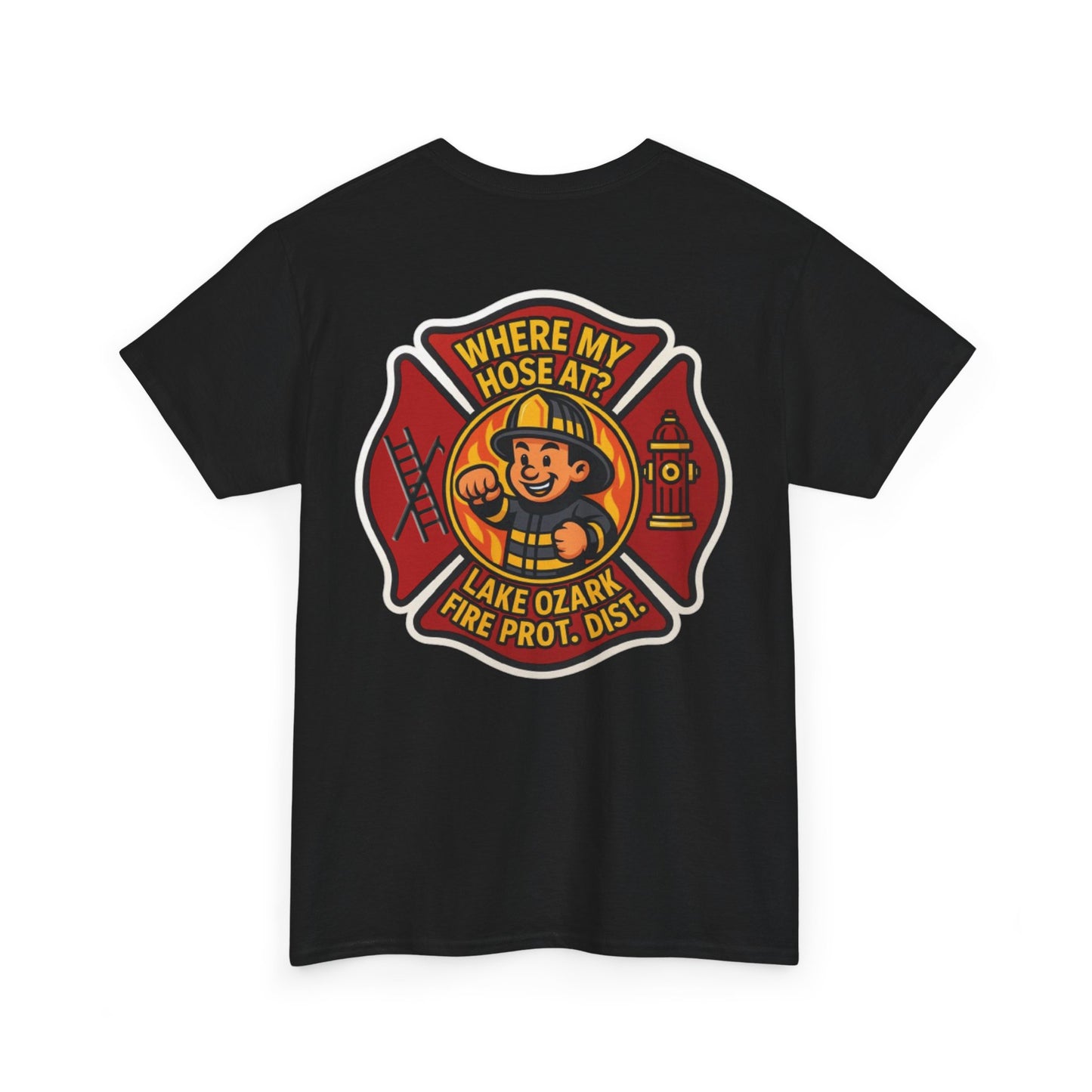 Where My Hose At? – Lake of the Ozarks T-Shirt for Fire Fighters