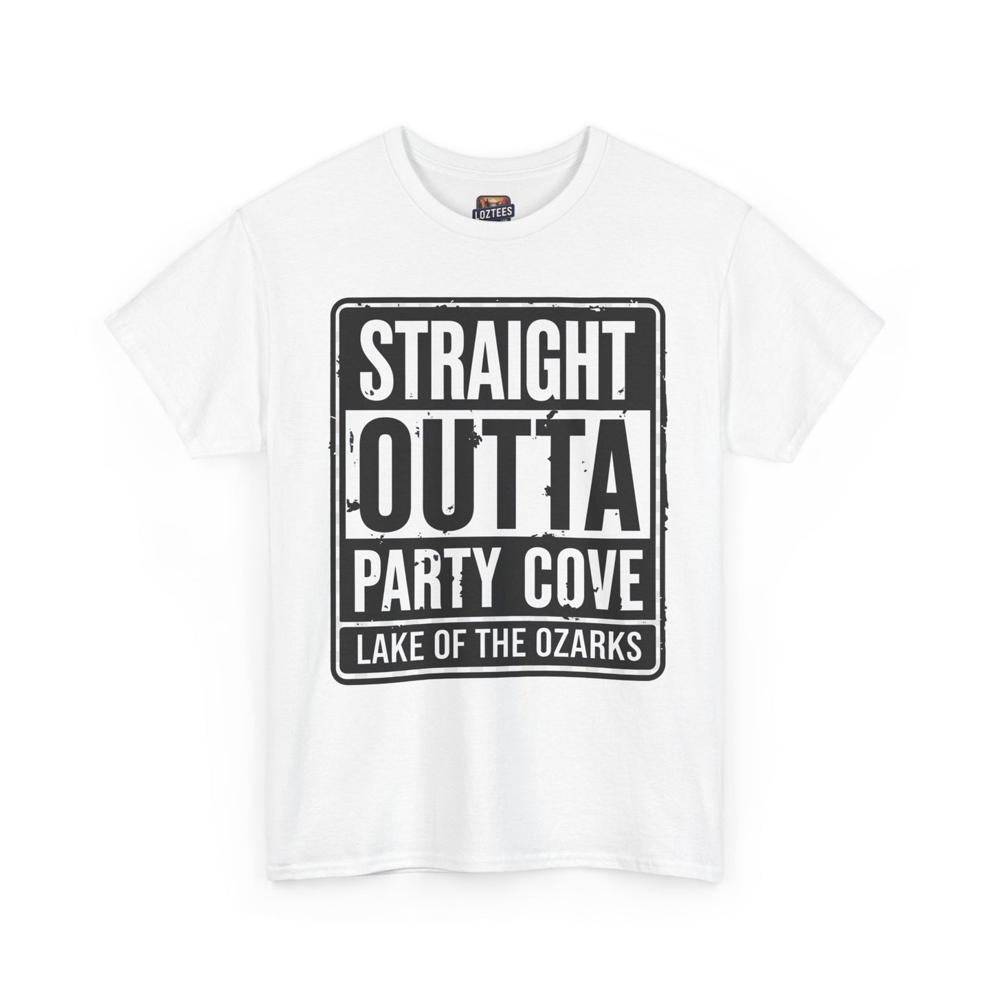 Straight Outta Party Cove – Iconic Lake of the Ozarks T-Shirt