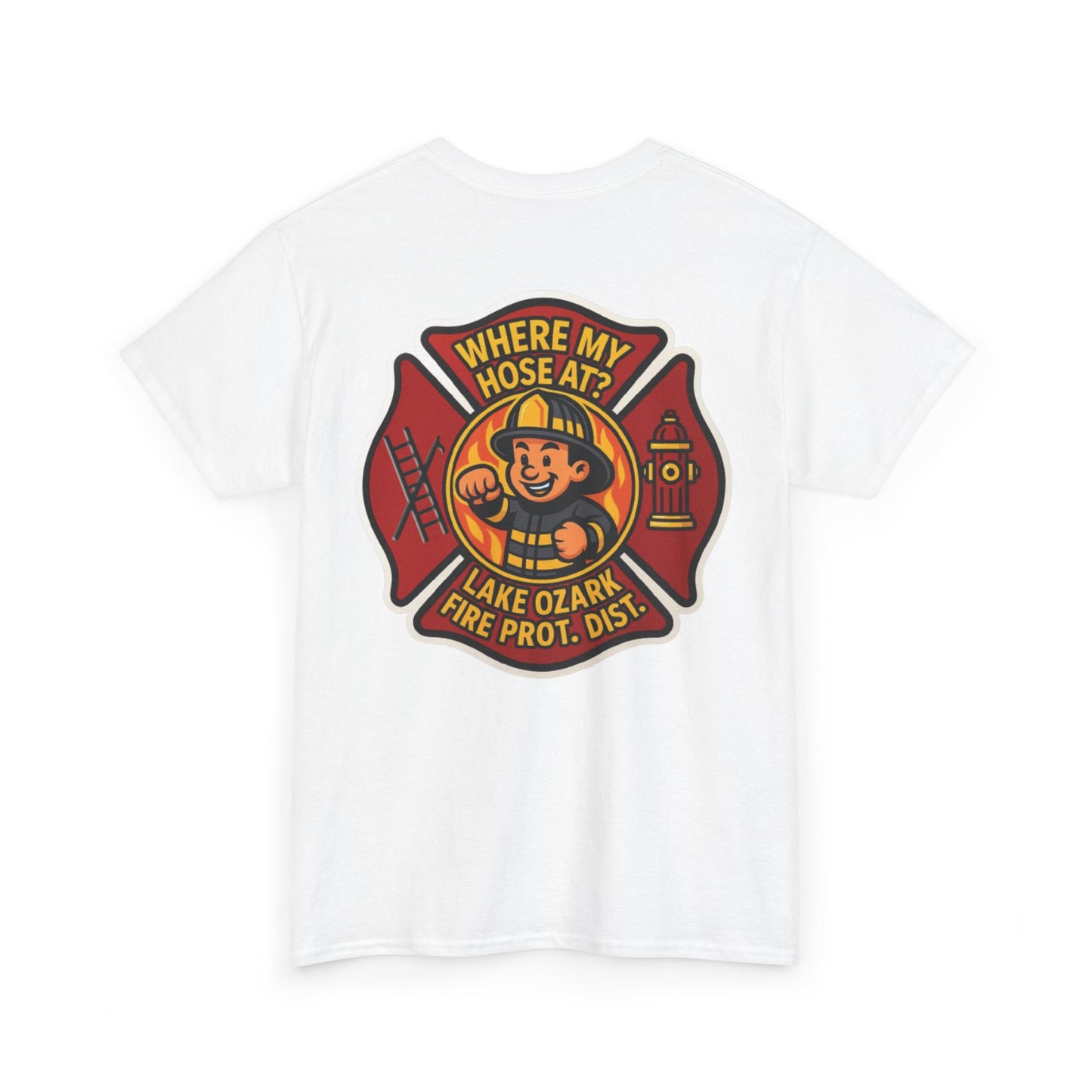 Where My Hose At? – Lake of the Ozarks T-Shirt for Fire Fighters
