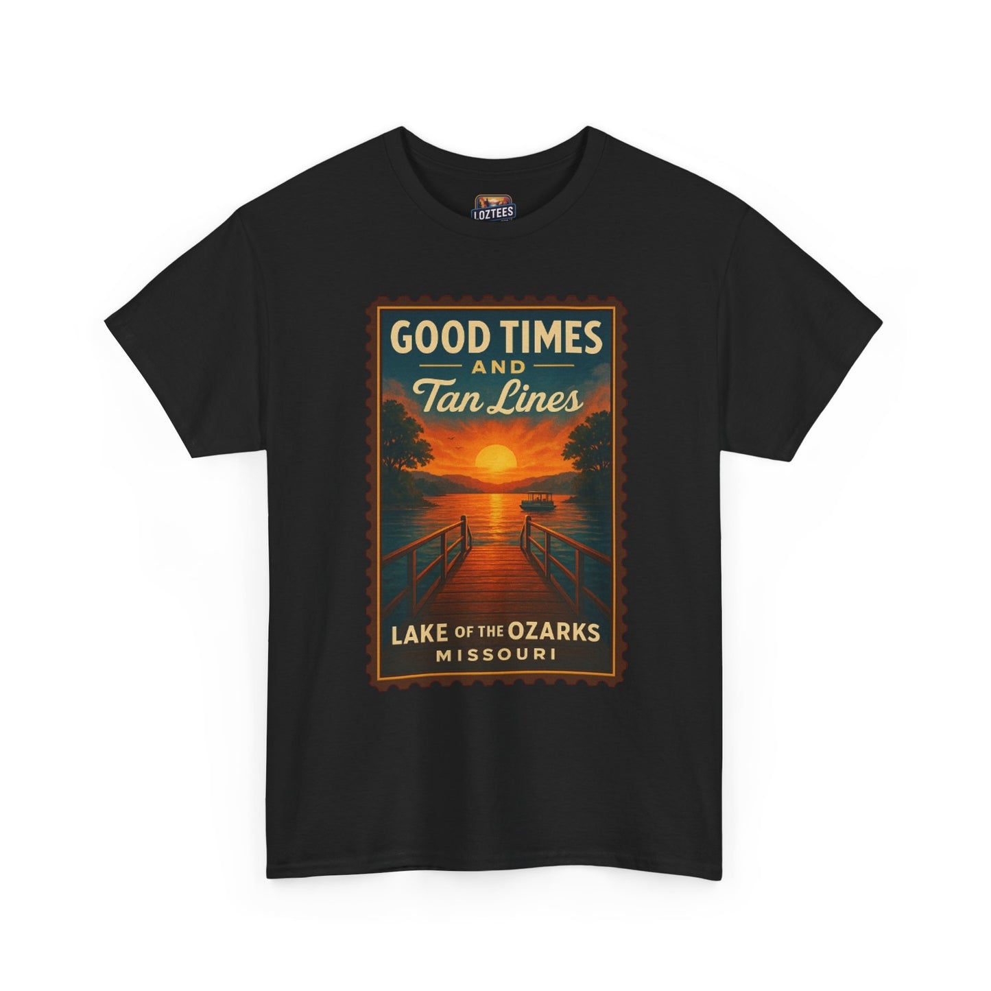 "Good Times and Tan Lines" Lake Of The Ozarks T-Shirt