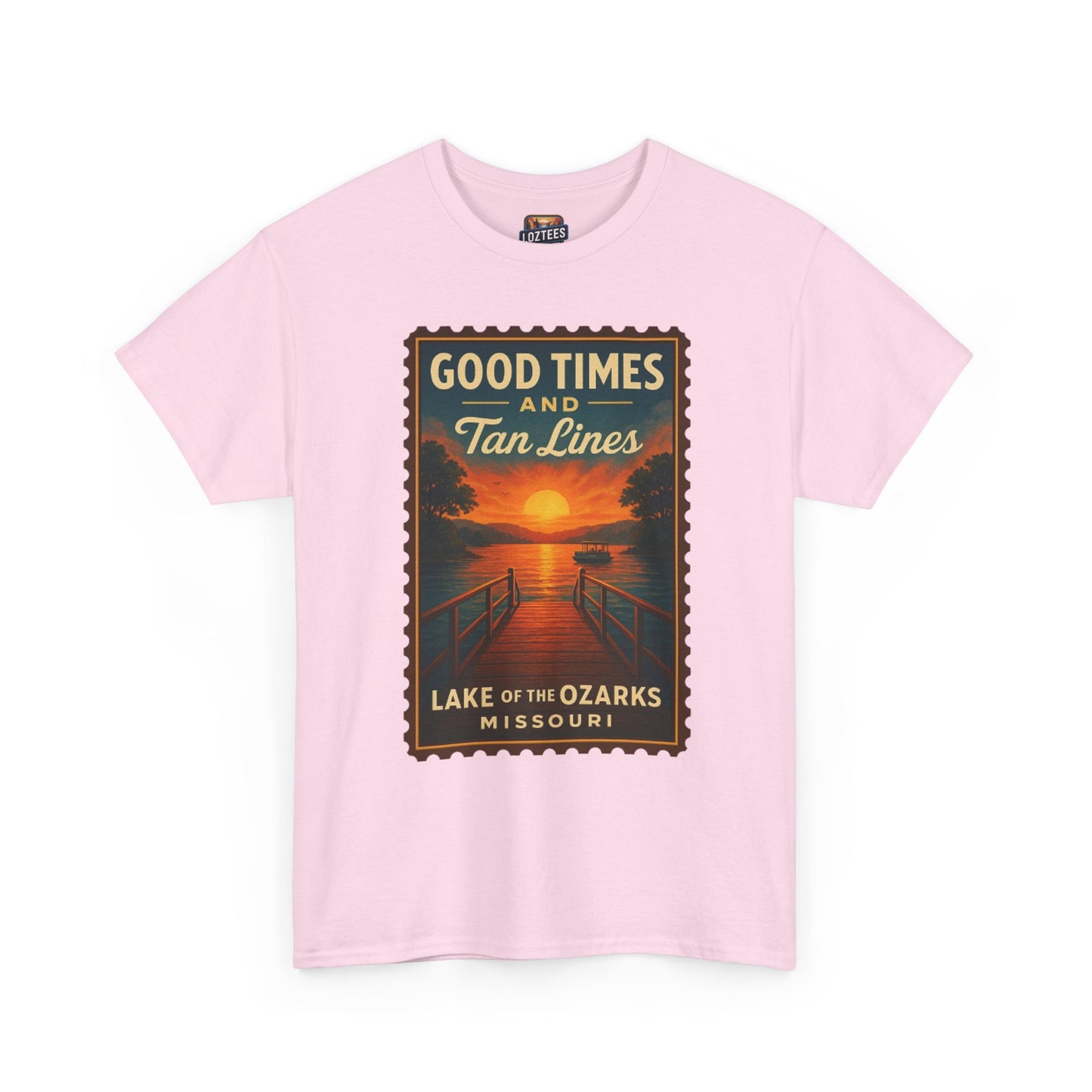 "Good Times and Tan Lines" Lake Of The Ozarks T-Shirt
