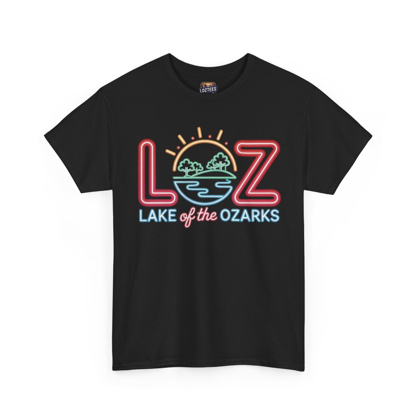 Neon Nights – Retro Lake of the Ozarks Strip T-Shirt