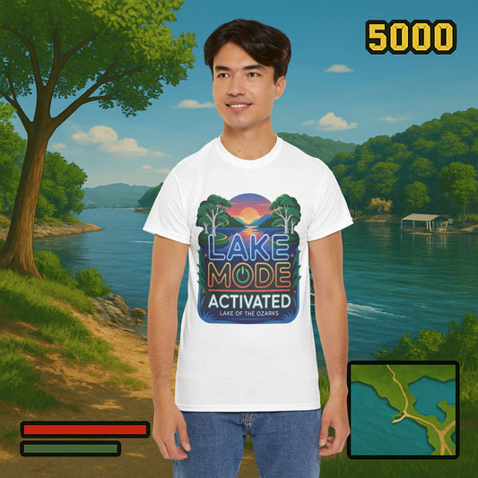 Lake Mode Activated - Chill Weekend Lake of the Ozarks T-Shirt