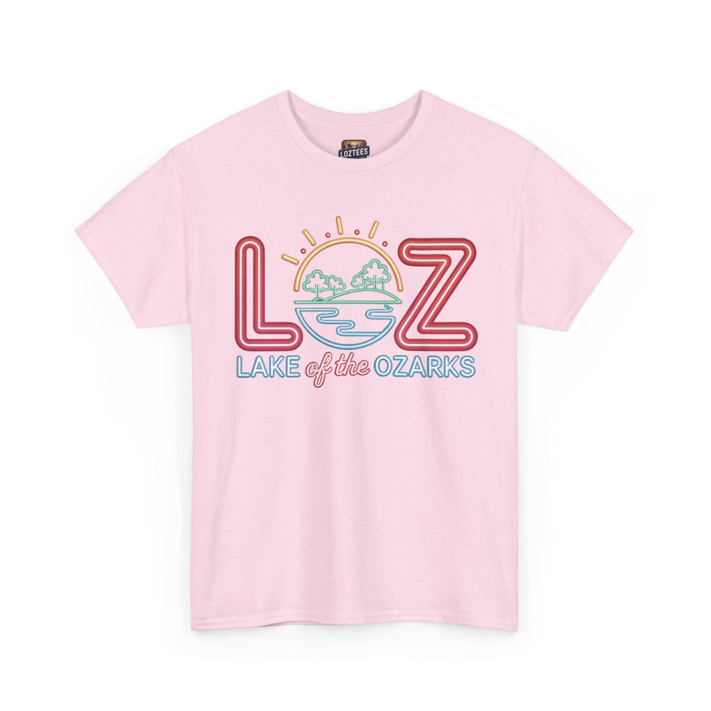 Neon Nights – Retro Lake of the Ozarks Strip T-Shirt