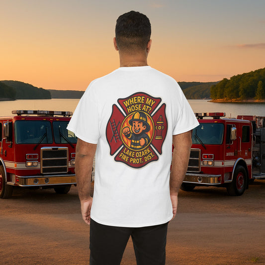 Where My Hose At? – Lake of the Ozarks T-Shirt for Fire Fighters