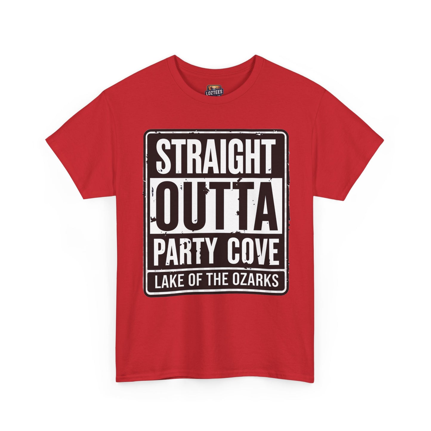 Straight Outta Party Cove – Iconic Lake of the Ozarks T-Shirt