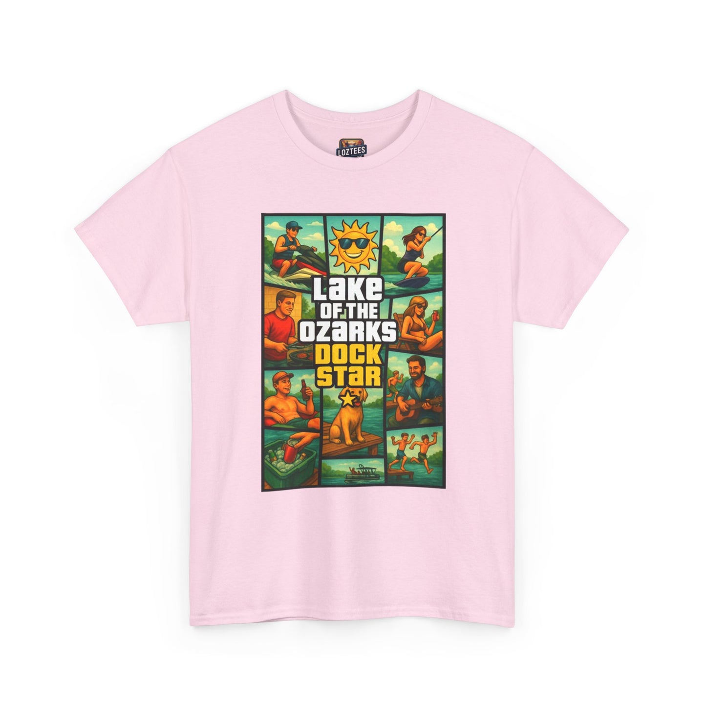 Dock Star – Lake of the Ozarks Rockstar T-Shirt