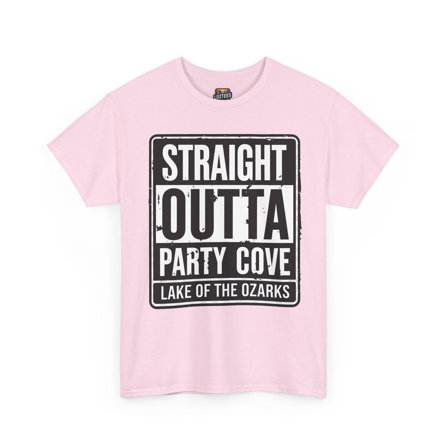 Straight Outta Party Cove – Iconic Lake of the Ozarks T-Shirt