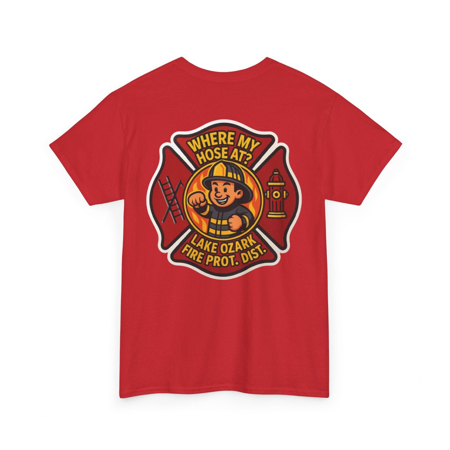 Where My Hose At? – Lake of the Ozarks T-Shirt for Fire Fighters