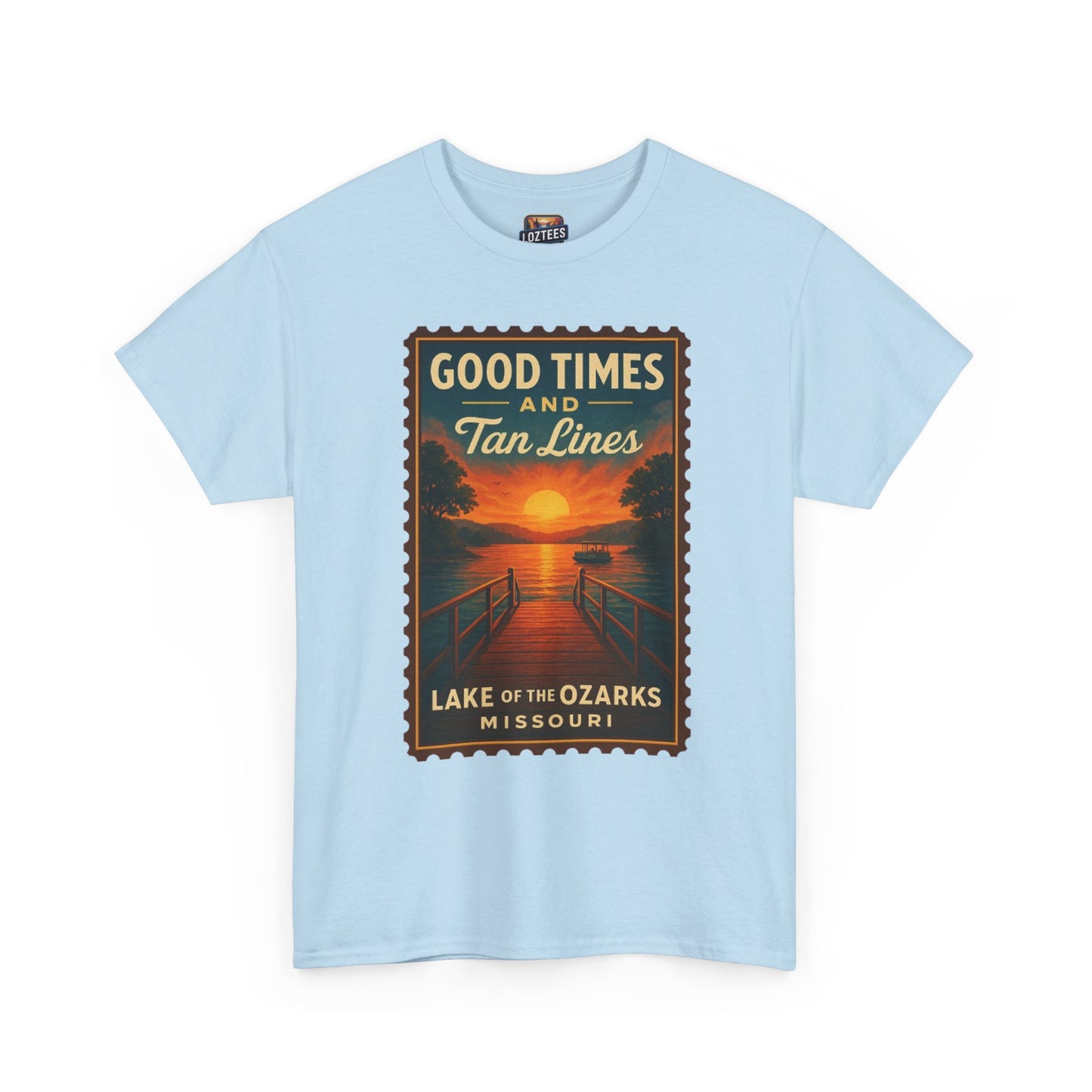 "Good Times and Tan Lines" Lake Of The Ozarks T-Shirt