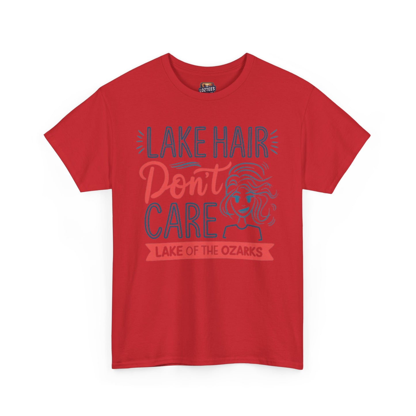 Lake Hair Don’t Care – Women’s Lake of the Ozarks T-Shirt