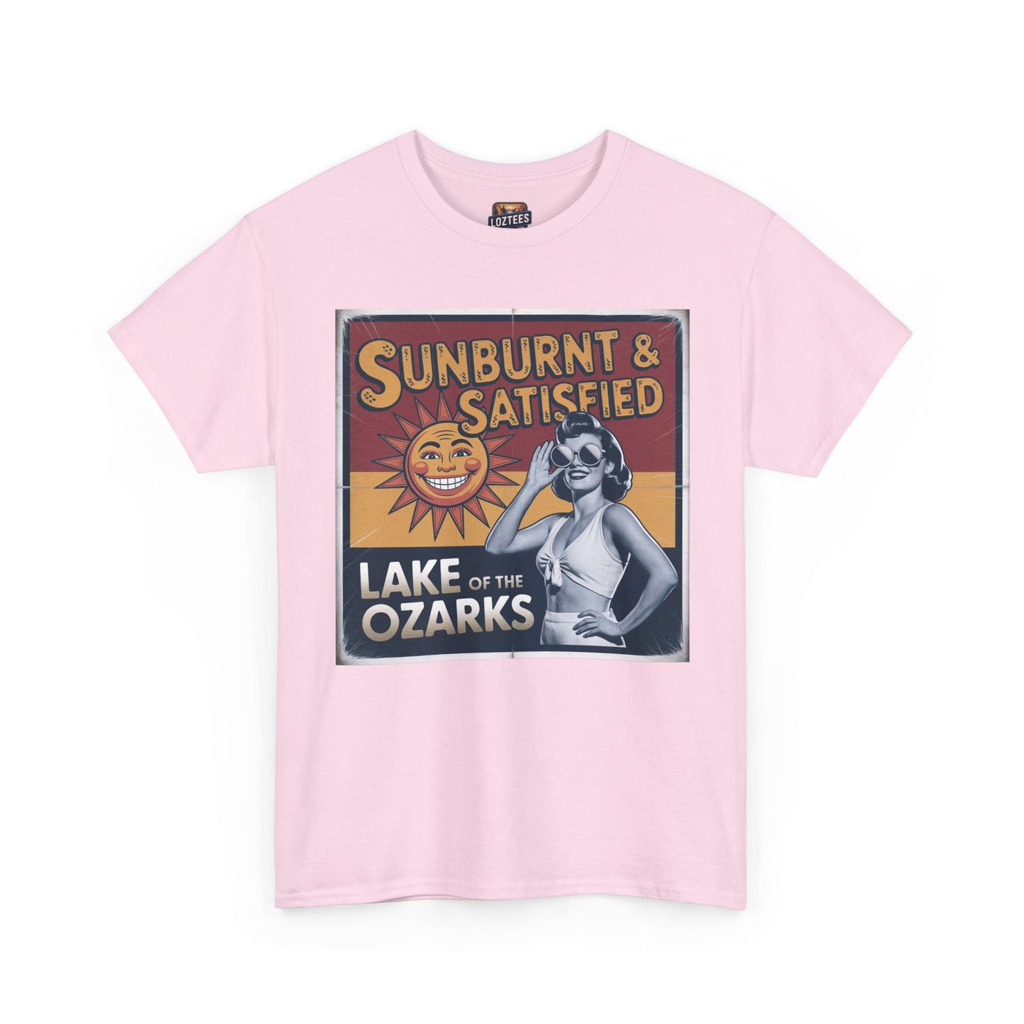 Sunburnt & Satisfied – Lake Weekend Lake of the Ozarks T-Shirt
