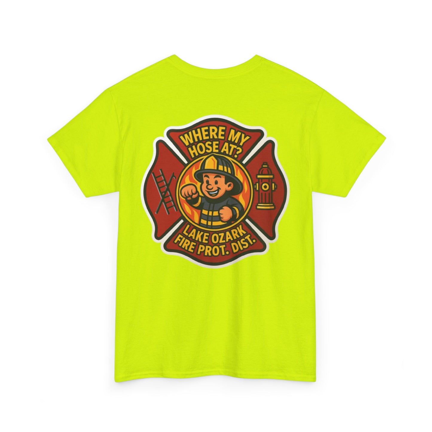 Where My Hose At? – Lake of the Ozarks T-Shirt for Fire Fighters