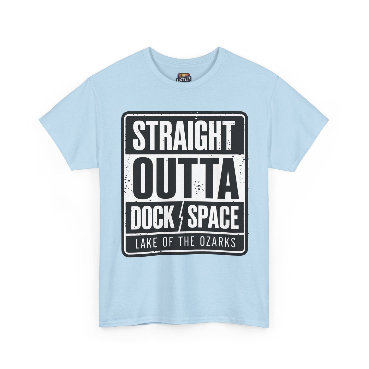 Straight Outta Dock Space – Lake of the Ozarks Boater T-Shirt
