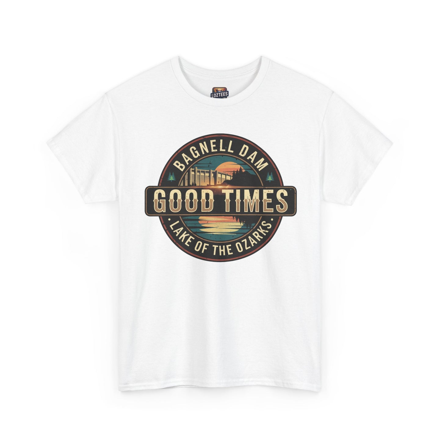 Bagnell Dam Good Times – Classic Lake of the Ozarks T-Shirt