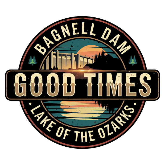 Bagnell Dam Good Times – Classic Lake of the Ozarks T-Shirt