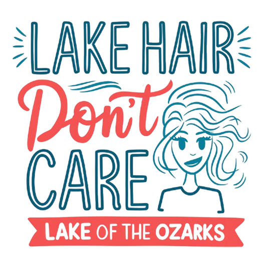 Lake Hair Don’t Care – Women’s Lake of the Ozarks T-Shirt