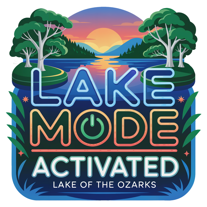 Lake Mode Activated - Chill Weekend Lake of the Ozarks T-Shirt