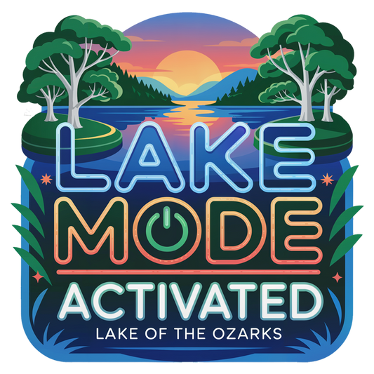Lake Mode Activated - Chill Weekend Lake of the Ozarks T-Shirt